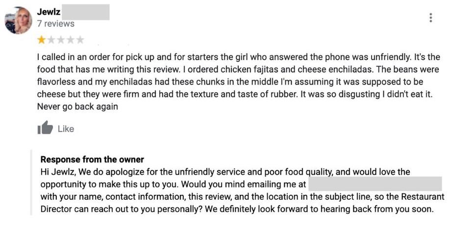 Responding to Negative Reviews: Examples and Templates
