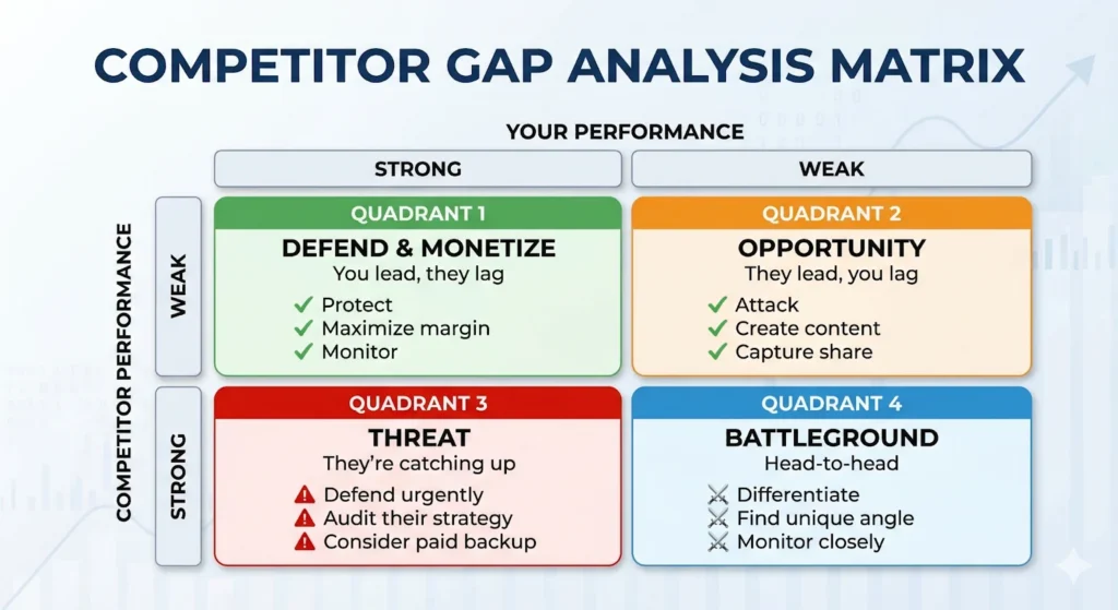The Competitor Gap Analysis Matrix