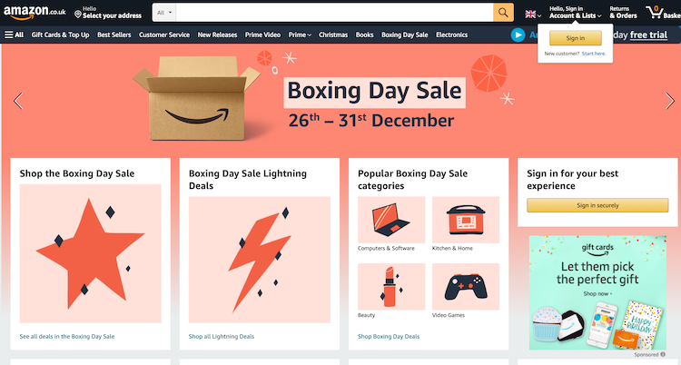 Amazon’s Lightning Deals