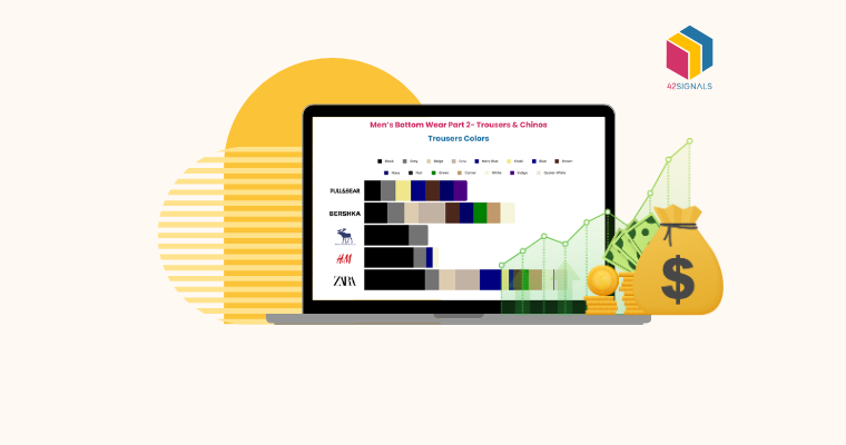 Tracking competitor products for insights on color trends, revenue, and sales patterns