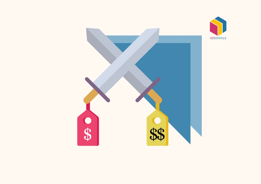Competitor benchmarking analysis for e-commerce price competition