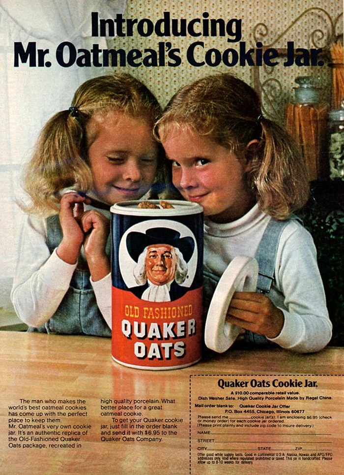 Mr Oatmeals Cookie Jar