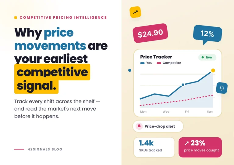 Why Price Movements Are Your Earliest Competitive Signal And How to Track Them