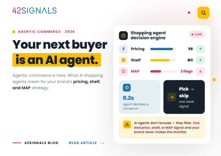Agentic Commerce Is Here What AI Shopping Agents Mean for Your Brand's Pricing, Shelf, and MAP Strategy